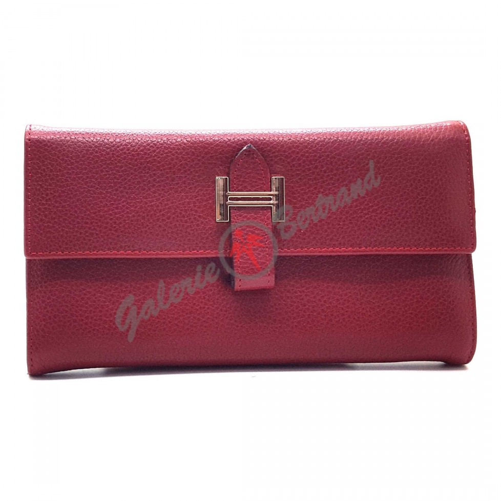 Portefeuille soufflet en cuir - Rosa Portefeuille soufflet en cuir - Rosa