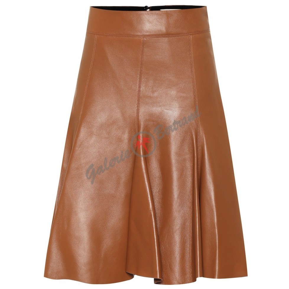 Jupe skater en cuir - Emilia Jupe skater en cuir - Emilia
