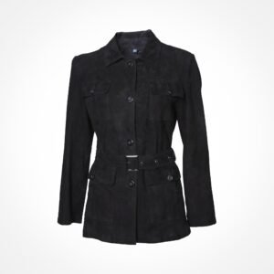 Veste saharienne en daim - Idalia