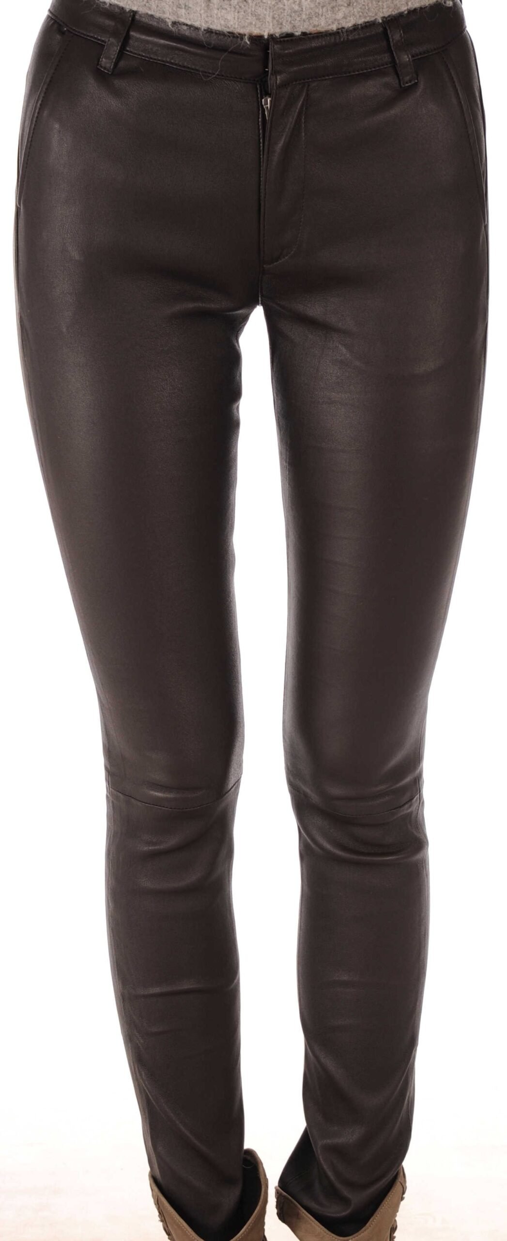 Pantalon Agneau Stretch noir - Angela