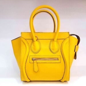 Sac à main Luggage jaune - Francesca