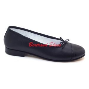 Ballerine en cuir noir - Nory