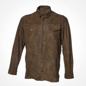 Chemise en daim marron - Bosco