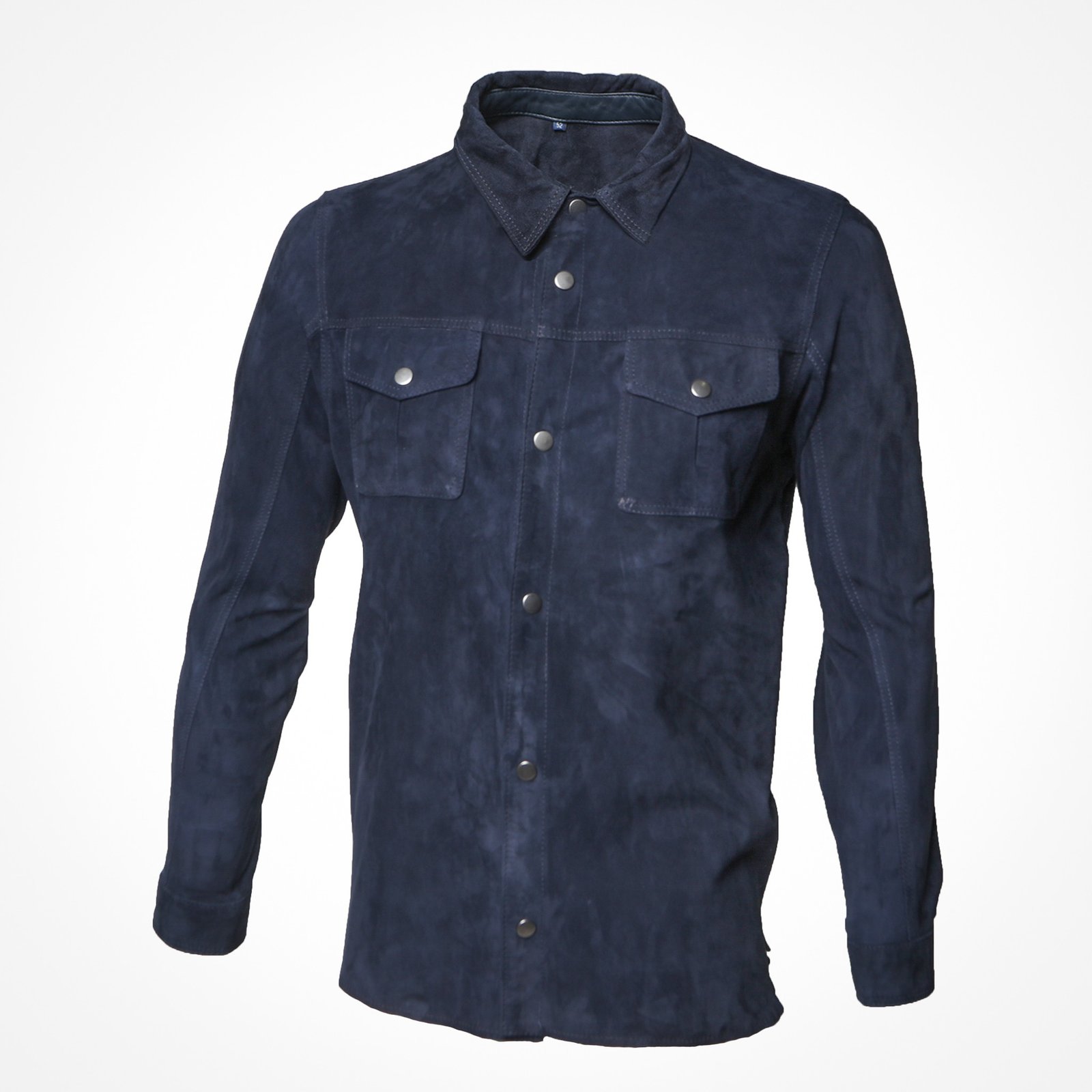 Chemise en daim bleu - Bosco