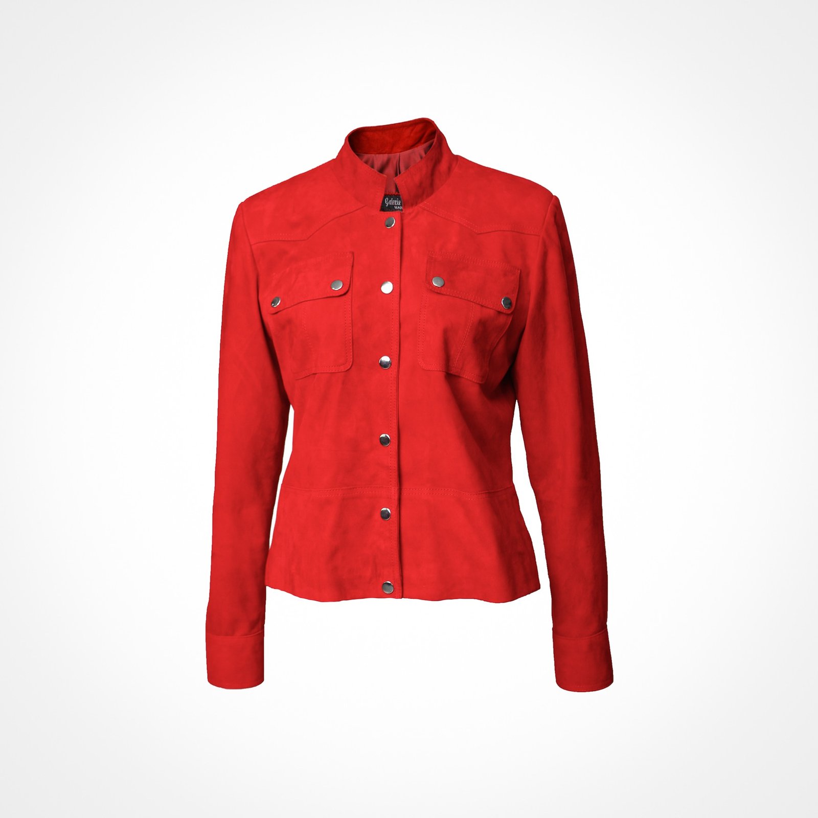 Veste en daim rouge - Fillippa