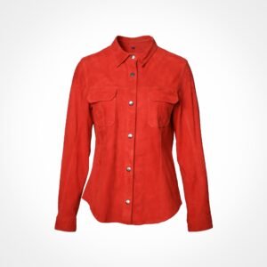 Chemise en daim rouge - Fiorentina