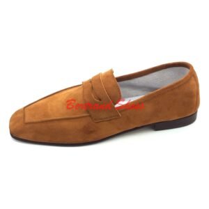 Mocassins en daim camel - Delta f