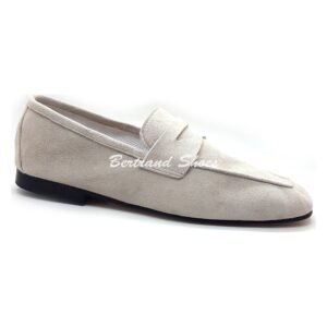 Mocassins en daim beige - Delta f