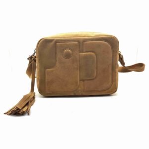Petit sac en daim bronze - Andrea