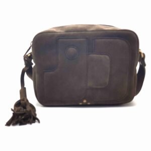 Petit sac en daim marron - Andrea