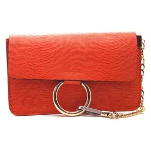 Petit sac porte epaule orange - Amalia