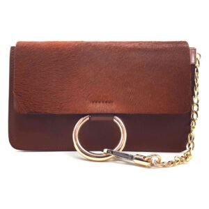 Petit sac porte epaule bordeaux - Amalia