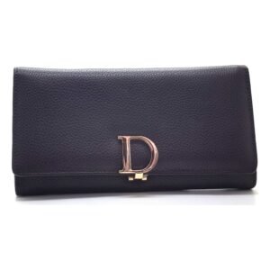 Portefeuille veau grain noir - Milana