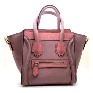 Sac à main Luggage gris nude - Francesca