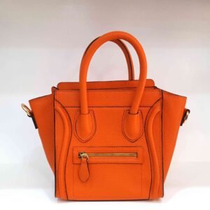Sac à main Luggage orange - Francesca