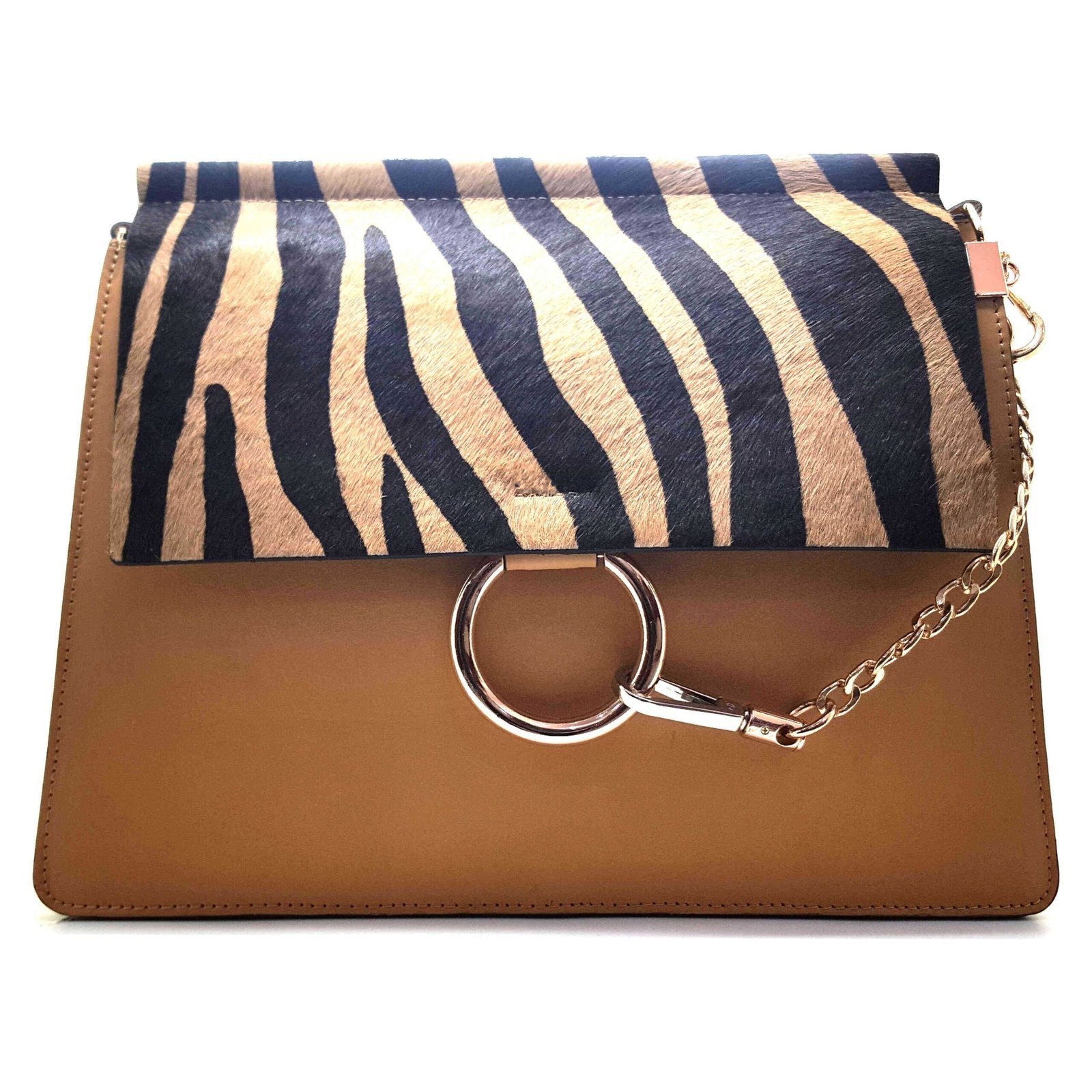 Sac porté épaule zebre - Beatrice